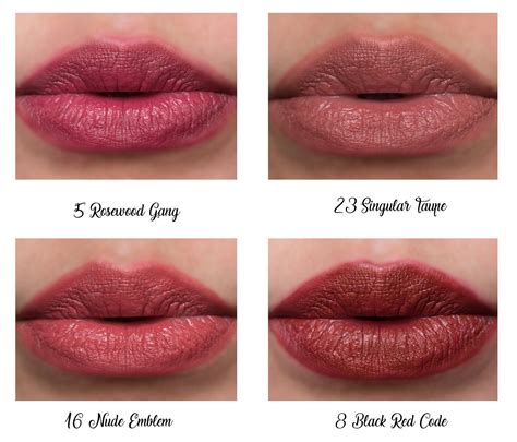 ysl tatouage couture liquid matte lip stain swatches 22|ysl lip stain 28.